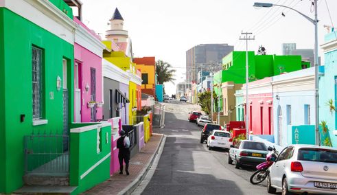Bo Kaap in Kaapstad